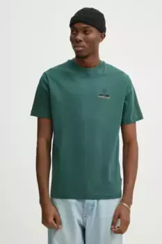 Хлопковая футболка Marc O'Polo, зеленый