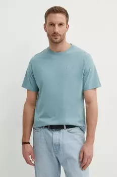 Хлопковая футболка Pepe Jeans Connor, синий