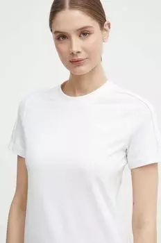 Хлопковая футболка Puma, белый