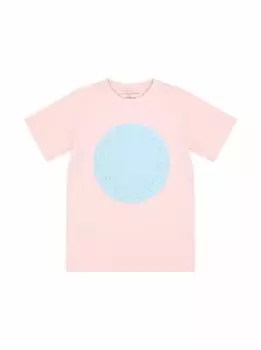 Хлопковая футболка с логотипом Stella McCartney