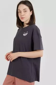 Хлопковая футболка с принтом Fundango, белый
