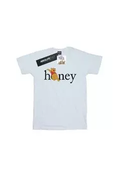 Хлопковая футболка с Винни-Пухом Honey Disney, белый