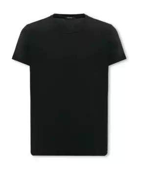 Хлопковая футболка Tom Ford, черный