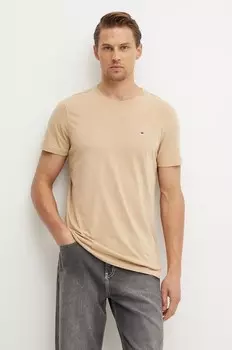 Хлопковая футболка Tommy Jeans, 2 шт, коричневый