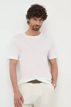 Хлопковая футболка United Colors of Benetton, белый