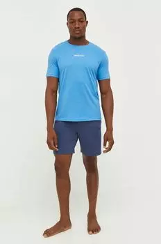 Хлопковая футболка United Colors of Benetton, синий