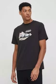 Хлопковая футболка x Porsche Puma, черный