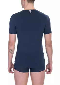 Хлопковая мужская футболка Bikkembergs, цвет Army