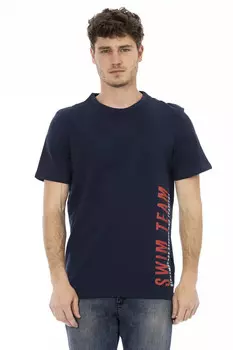 Хлопковая мужская футболка Bikkembergs, цвет Army
