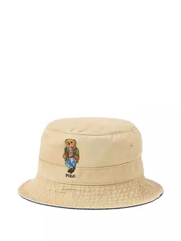 Хлопковая панама Polo Ralph Lauren, коричневый