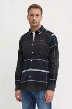 Хлопковая рубашка Barbour, мультиколор