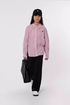 Хлопковая рубашка Dkny для детей, красный