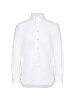 Хлопковая рубашка Kiton