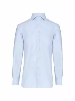 Хлопковая рубашка Kiton