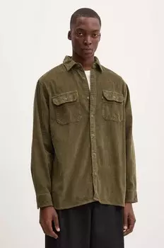 Хлопковая рубашка Levi's, зеленый