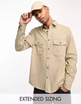 Хлопковая рубашка с камнями ASOS
