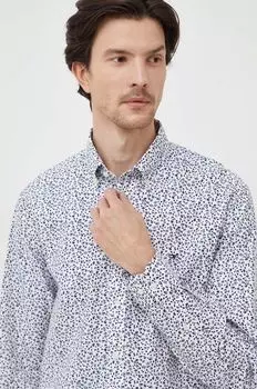 Хлопковая рубашка Tommy Hilfiger, синий