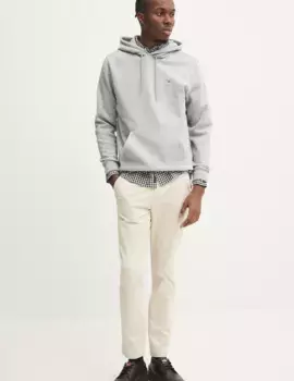 Хлопковая рубашка Tommy Jeans, черный