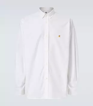 Хлопковая рубашка x Carhartt Junya Watanabe, белый