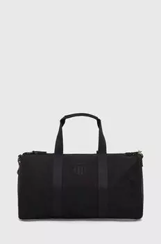 Хлопковая сумка Gant, черный