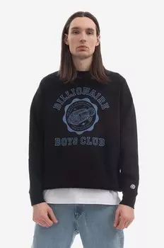 Хлопковая толстовка Billionaire Boys Club, черный