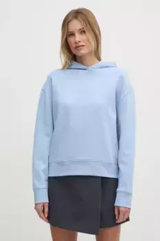 Хлопковая толстовка Calvin Klein, синий