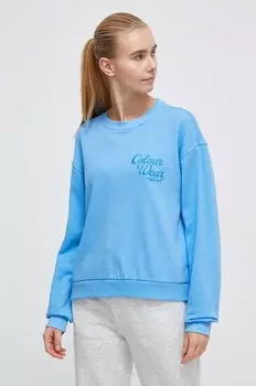 Хлопковая толстовка Colourwear, синий