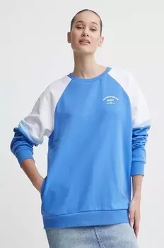 Хлопковая толстовка Essential Energy Roxy, синий