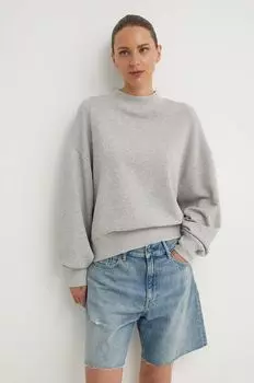 Хлопковая толстовка Marc O'Polo, серый