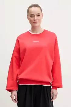 Хлопковая толстовка Peak Performance, красный