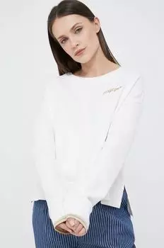 Хлопковая толстовка Tommy Hilfiger, белый