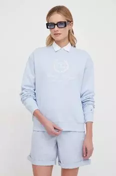 Хлопковая толстовка Tommy Hilfiger, синий