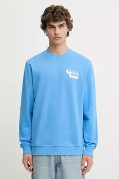 Хлопковая толстовка Tommy Jeans, синий