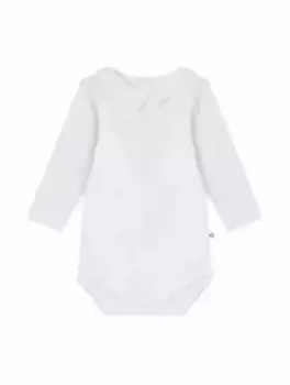 Хлопковое боди Septembre Onesie Bonpoint, белый