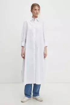 Хлопковое платье Answear Lab, белый
