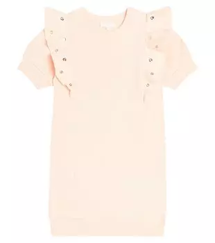 Хлопковое платье Chlo Kids, розовый