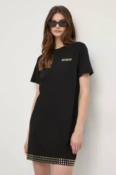 Хлопковое платье Patrizia Pepe, черный