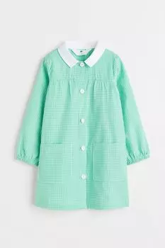 Хлопковое платье-рубашка H&M