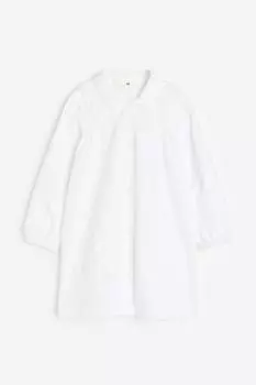 Хлопковое платье-рубашка H&M