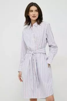Хлопковое платье Tommy Hilfiger, белый