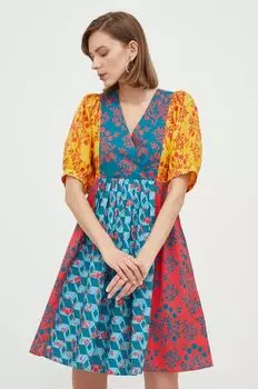 Хлопковое платье Weekend Max Mara, мультиколор