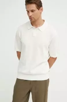 Хлопковое поло Levi's, бежевый