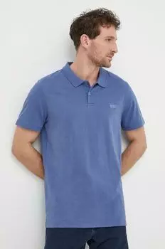 Хлопковое поло Levi's, синий