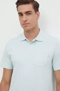 Хлопковое поло Pepe Jeans, синий