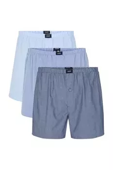 Хлопковые боксеры, 3 пары Joop!, синий