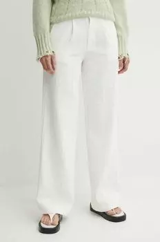 Хлопковые брюки AnselRS Pant Resume, белый