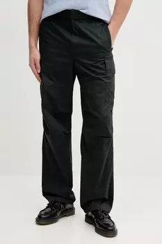 Хлопковые брюки Armani Exchange, зеленый