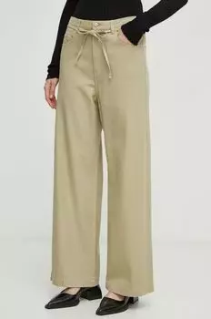 Хлопковые брюки Day Birger et Mikkelsen, зеленый