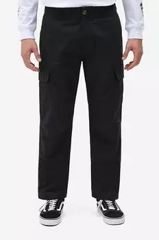 Хлопковые брюки Dickies, черный