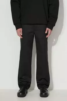 Хлопковые брюки Dickies, черный